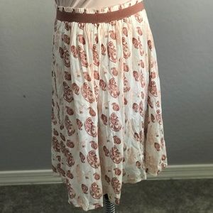 Downeast midi skirt